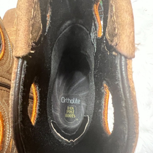 DAN POST STORMS EYE COMPOSITE TOE BOOTS SIZE 9 M - Picture 9 of 11